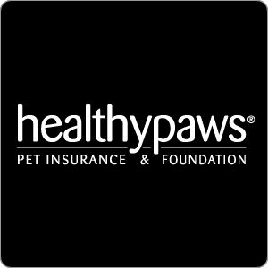 Healthy Paws Pet Insurance Logo - White